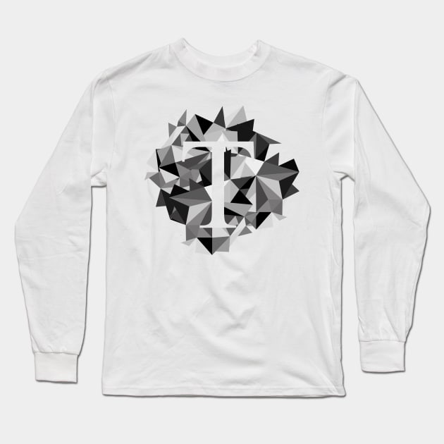 T for Long Sleeve T-Shirt by ckai